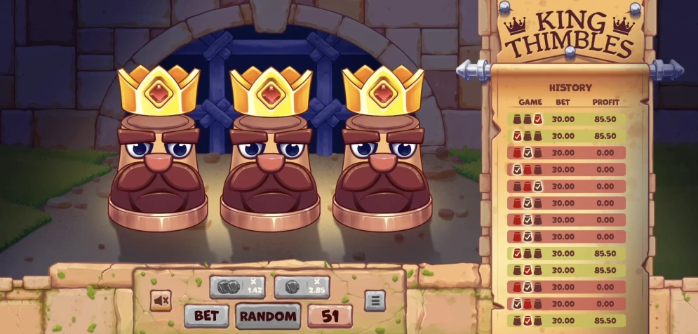 King Thimbles Slot